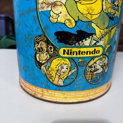 Nintendo DONKEY KONG Garbage Bin Trash Can Waste Basket NES Rare Edition 1982