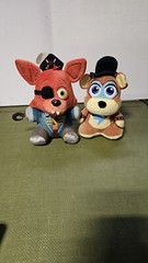 Five Nights At Freddys FNAF Plush , Pirate Foxy And Glamrock Freddy