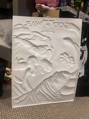 God Of War 2 Promo Display Poster, Plastic Embossed, New – Ships Fast 🔥🔥
