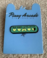 Pinny Arcade PAX West 2019 Child’s Play Play Games Feel Better Life Meter Pin