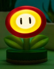Super Mario Bros Paladone FIRE FLOWER Icons Light Approx 4″ Nintendo #007 New
