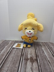 GENUINE Animal Crossing Isabelle Smile Shizue Plush 8″ New With Tags
