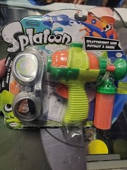 New Nintendo Splatoon Splattershot Mini Blaster Set Jakks 2017 Toy Sealed