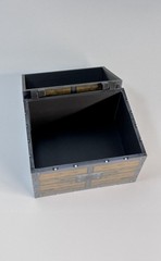 Zelda Ocarina of Time Dungeon Torch & Treasure Chest Set – 3D Printed Decor