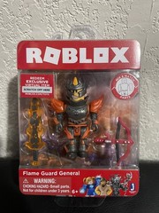 ROBLOX Jazwares Toy Flame Guard General Core Figure RARE Discontinued! NEW!
