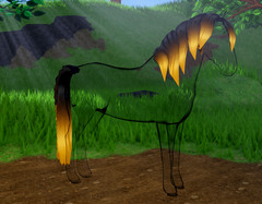 Black V1 Ghost Friesian 2022 Limited | Wild Horse Islands | Roblox