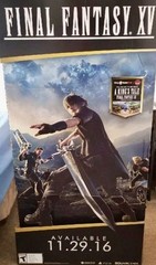 SEALED Rise of the Tomb Raider 20 Year Celebration + Final Fantasy XV Standee