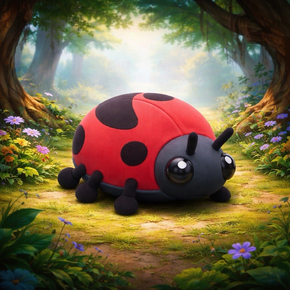 Palia Garden Ladybug Plush – Digital In-Game Item Transfer