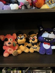 Five Nights At Freddys Fnaf Plush Lot Nightmare Freddy Rockstar Foxy Bonnie READ