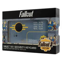Fallout 3 Vault 101 Limited Edition Security Keycard Replica – NUMBERED