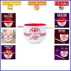 Five Nights at Freddy’s Freddy Fazbear 20oz Ceramic Ramen Bowl with Chopsticks
