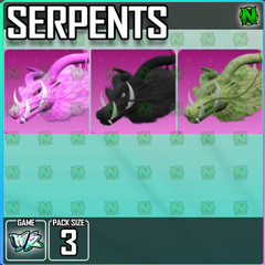 Roblox World Zero WZ – 3 PACK – MOUNTS – SERPENTS