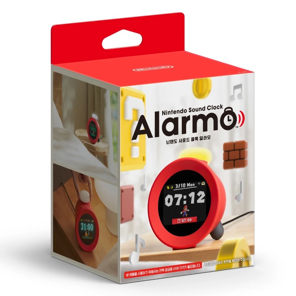 Nintendo Alarmo Sound Clock Korean Version