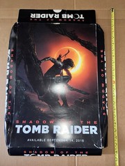 Shadow Of The Tomb Raider GameStop Exclusive Promo Poster Box