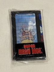 Vintage 1990 Avon Nintendo Super Mario Bros Trifold Lenticular Action Wallet NEW