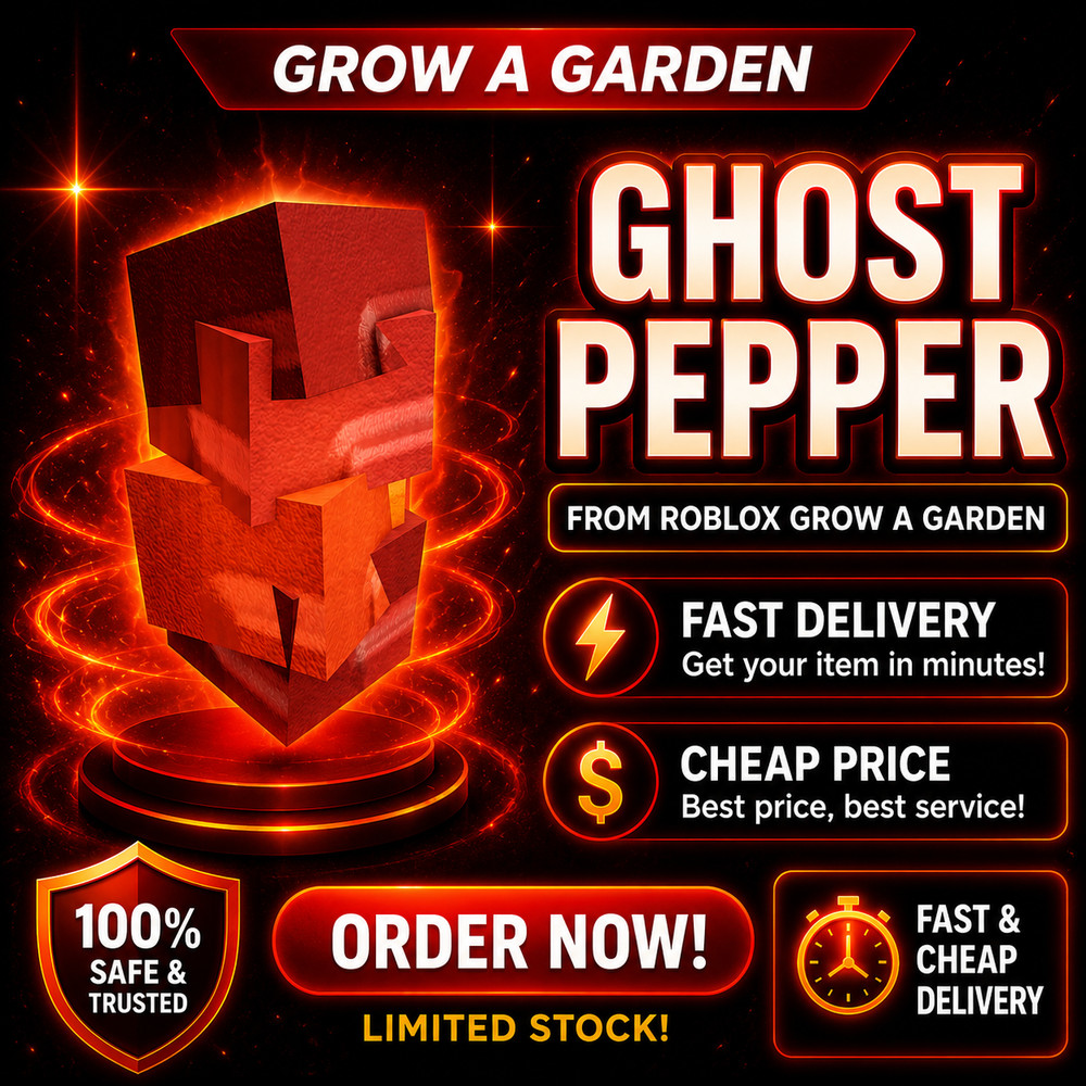 🪴Grow a Garden 2 | Ghost Pepper Seed | Cheap & Fast Delivery | Not Duped
