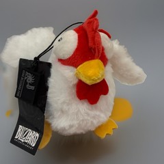 RARE Blizzard Entertainment Mini Angry Chicken Warcraft Hearthstone Keychain