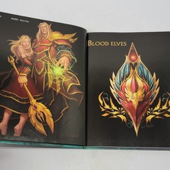 Blizzard Entertainment World of WarCraft Burning Crusade Art Book Illidan Storm