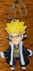 RARE Fairy Tail Deformed Mini Laxus Dreyar Keychain Figure T-ARTS 2012 US4