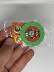 Frankford Wonder Ball Super Mario coin SUPER RARE LUIGI SEALED