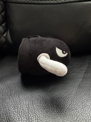 Sanei Super Mario Bullet Bill Small Plush Keychain Mascot Nintendo 2010