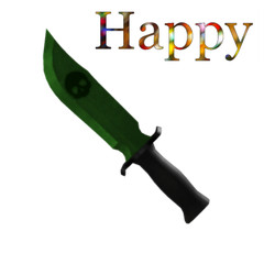 GREEN ELITE💚💚🖤FAST DELIVERY💚💚🖤MM2 LEGENDARY KNIFE ROBLOX
