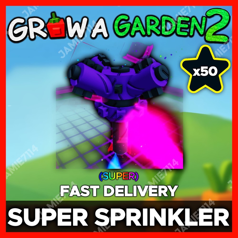 🪴Grow a Garden 2 | Super Sprinkler x50 | GAG2 Fast & Easy