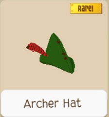 Animal Jam Play Wild Default Green Archer Hat (Description)