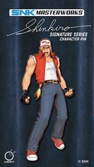 SDCC 2026 TERRY BOGARD Lapin ENAMEL PIN King Of Fighters SNK Fatal Fury SHINKIRO