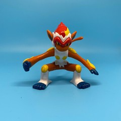 Infernape Pokemon Pose Figure Figure Tomy Subarudo 2007 Toy Japan 1/12 Scale