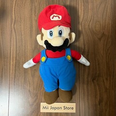 Super Mario Party 5 2003 Mario M size Plush doll Rare Nintendo Sanei HudsonSoft