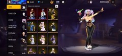 Free Fire In-Game Item Account & Inventory Screenshots (Free Fire)