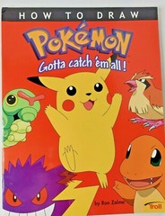 Trio of Books – Pokemon Drawing, Pokemon Beckett & Pokemon Presents Yu-gi-oh