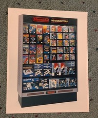 1990’s Nintendo NES Internal 8″ x 10″ Photo Store Display Image Headquarters