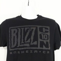 Rare Blizzcon 2010 T-Shirt Sz M, Starcraft x Warcraft x Diablo III Blizzard Art