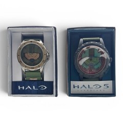 Halo + Halo 5 Guardians Accutime Watch Bundle Master Chief New In Box [Xbox]
