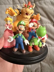 2010 Club Nintendo Super Mario Brothers Figurine Scene Statue