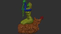 Baldur’s Gate 3 Orin the Red Resin Figure
