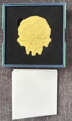 Sea of Thieves Reaper’s Mark Medallion Limited Edition 24K Gold-Plated With Map