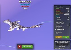 Meorlark Species | Creatures of Sonaria | Roblox