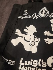 Luigi’s Mansion 3 Canvas Bag (Nintendo Switch Target Exclusive 2019) Halloween