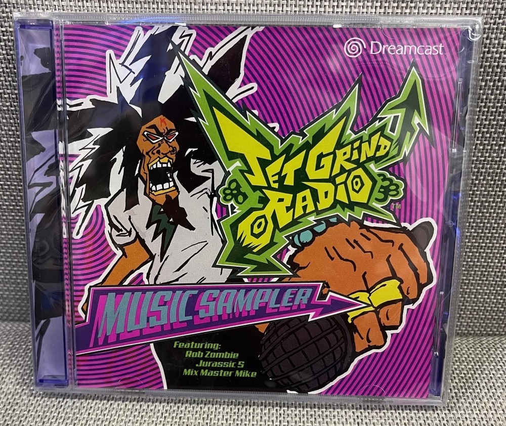 Jet Grind Radio Music Sampler CD Brand New Factory Sealed