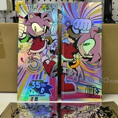 1x Amy Sonic The Hedgehog 35th Anniversary Stadium Hong Kong Holo Card Ticket