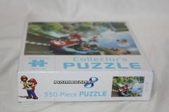 Mario Kart Wii Collector’s Puzzle 550-Piece 18”x24” Nintendo USAopoly Game 2012