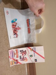 Super Donkey Kong Country Nintendo Promotional Bag Set Rare Japan Prize Diddy
