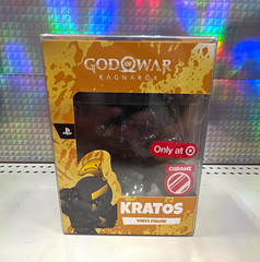 Youtooz Kratos Chrome Vinyl Figure God of War Ragnarök Limited Edition 7500