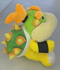 RARE San-Ei Super Mario Bowser Jr. Plush SE601-186 2009-2011 Japan Import