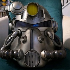Power Armor helmet from the Fallout 76 Power Armor Edition