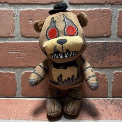FNAF FIVE NIGHTS AT FREDDY’S NIGHTMARE STUFFED MINI PLUSH TEDDY BEAR 8″ P2