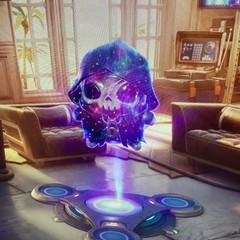 Fortnite ZeroPoint Galaxy Grim Sprite In-Game Item Collectible (2026)